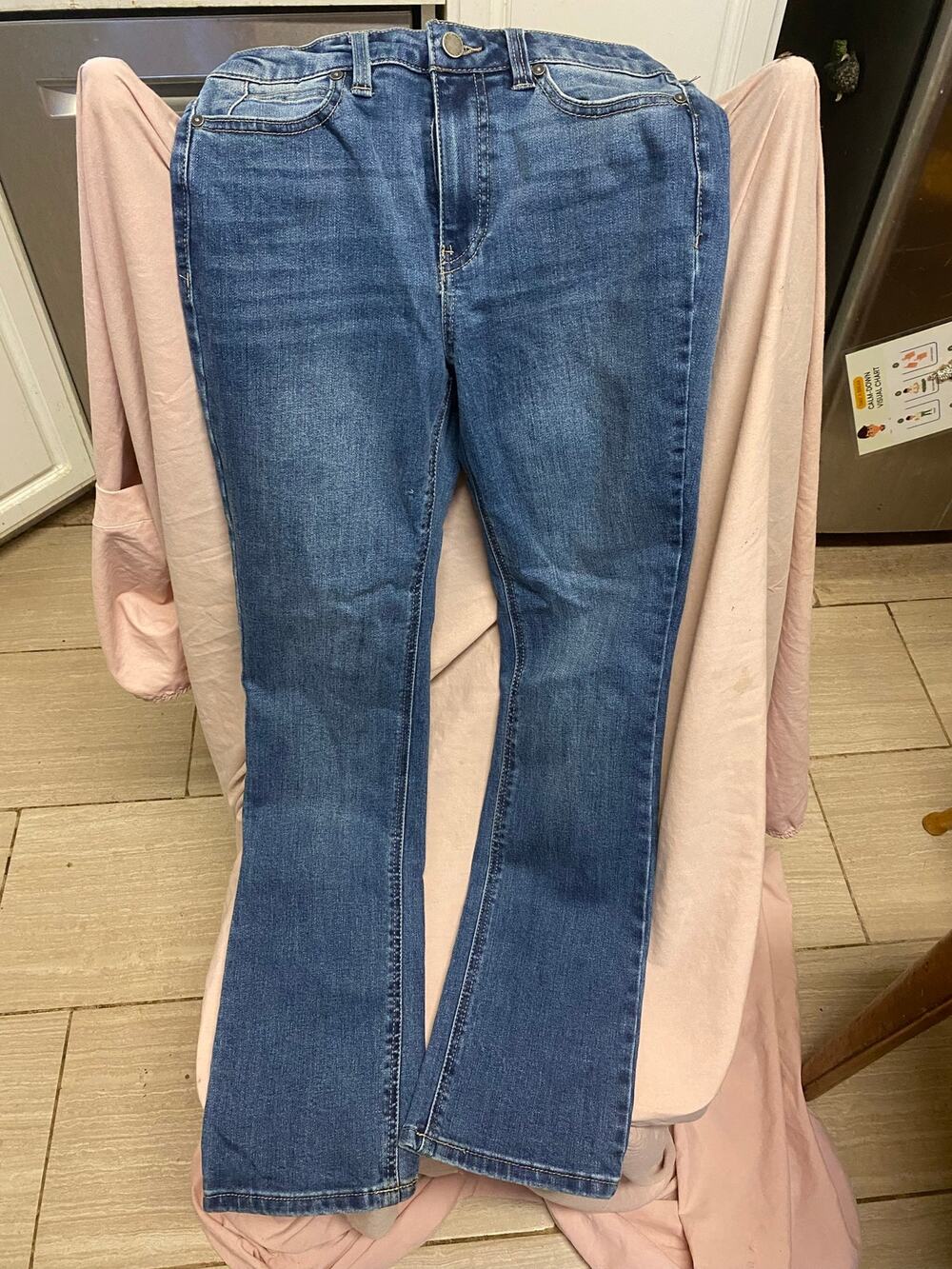 Oat New York Womens 2/26 Blue Denim Jeans